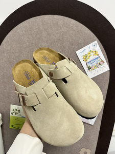 Sandalias Unisex Birken <span class=keywords><strong>Arizona</strong></span> de Corcho y Ante con Doble Hebilla, Soporte de Arco, Casuales para Exteriores, Venta al por Mayor - Product Image 3