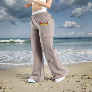 Pantalon de survêtement ample respirant de haute qualité, le plus vendu, avec poches cargo, taille élastique, style urbain, en tissu épais - Product Image 3