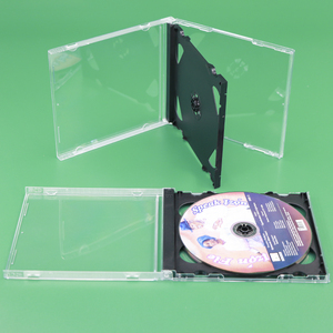 Yuzmei nhựa 10.4mm đôi PS <span class=keywords><strong>CD</strong></span> Jewel trường hợp 5.2mm mỏng duy nhất thay thế Jewel trường hợp khay màu đen DVD <span class=keywords><strong>CD</strong></span> Bluray đĩa bao bì - Product Image 5