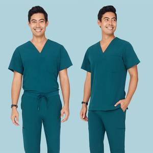 Offre spéciale, ensemble de gommages hospitaliers médicaux chirurgicaux pour hommes et femmes, haut pantalon, logo OEM personnalisé, uniforme de mode pour infirmière - Product Image 1