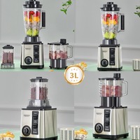 Nouveaux produits 2024, mixeur multifonction 3 en 1, 3L, 9500W, acier inoxydable, hachoir à viande, mixeur pour jus de fruits et smoothies, 3 en 1