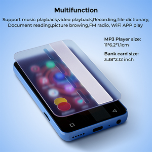 4 "WiFi pour Android Smart Music Player avec écran portable Supports FLAC/WAV/APE Formats >20 heures d'autonomie de la batterie - Product Image 2