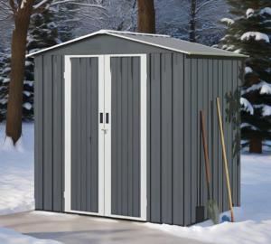 Caseta de Jardín Premium con Apertura de Doble Cara, Caseta de Almacenamiento Grande para Todas las Herramientas de Jardinería y Césped - Product Image 3