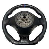 Pour BMW E82 E87 E90 E92 E93 M3 Volant de Style Sport en Fibre de Carbone Forgée, Accessoires de Voiture