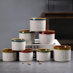 Nouvelles Tasses à Café en Céramique Créatives avec Motif Chameau du Désert en Relief, Souvenirs Personnalisés, Tasses à Espresso Rétro en Argile Grossière, Cadeaux en Gros - Product Image 2