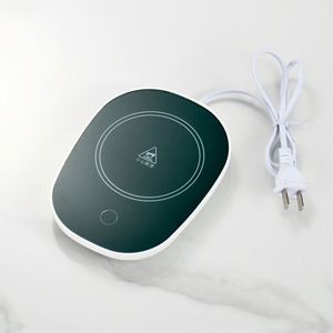 Taza de Té de Cerámica Creativa Personalizable de 380 ml, Taza Termostática con Almohadilla Calefactora, Taza de Agua con Tapa para Servir Té, Regalo - Product Image 5