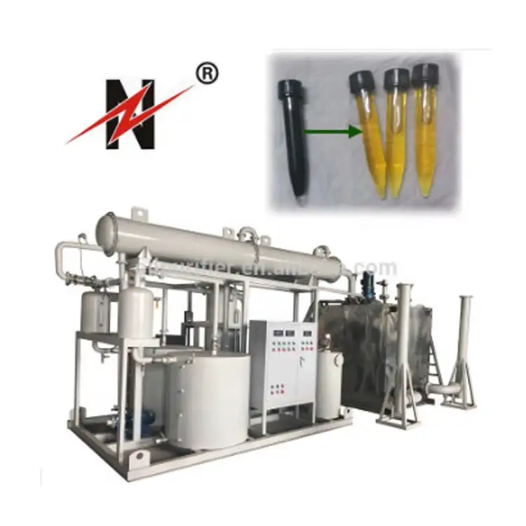 Afval Motorolie Destillatie Machine Om Basisolie SN150-500/Gebruikt Motor Olie Destillatie Machine Met Ce & Iso