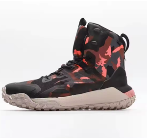 รองเท้าบูทหุ้มข้อ DFA01 สีน้ำตาล ดำ กากี เทา ลายพรางไฟ สำหรับฤดูร้อน น้ำหนักเบา เหมาะสำหรับกีฬากลางแจ้ง  หน้าผ้าตาข่าย พื้นรองเท้า EVA - Product Image 4