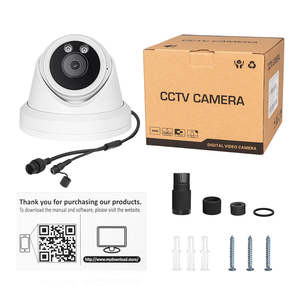 Caméra de surveillance IP réseau POE couleur pleine nuit compatible Hik Colorvu Starlight, objectif 2,8 mm, 4MP/6MP/8MP - Product Image 2