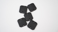 Étiquette RFID UHF ABS haute sensibilité, transpondeur passif longue portée anti-métal avec support de conception gratuit pour la fabrication