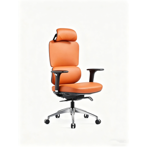 <span class=keywords><strong>Chaise</strong></span> de bureau ergonomique en cuir de style moderne à <span class=keywords><strong>prix</strong></span> de gros, idéale pour les immeubles de bureaux - Product Image 1
