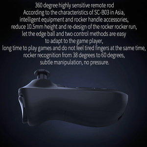 Manette de jeu sans fil à commande d'une seule main BT pour Android IOS <span class=keywords><strong>PC</strong></span> Smart TV Compatible avec les lunettes 3D VR - Product Image 4