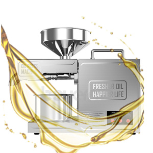 Fully Automatic <b>Small</b> Electric Oil Press Machine Oil Making Processing Machine <b>Small</b> Oil Pressers Mill Machine for Sale - Product Image 1