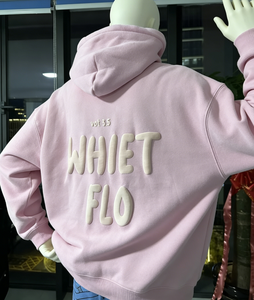 Sweat à capuche unisexe surdimensionné en coton, style <span class=keywords><strong>anime</strong></span>, grande taille, avec logo imprimé 3D en mousse personnalisé, pour homme, idéal pour l'hiver - Product Image 2