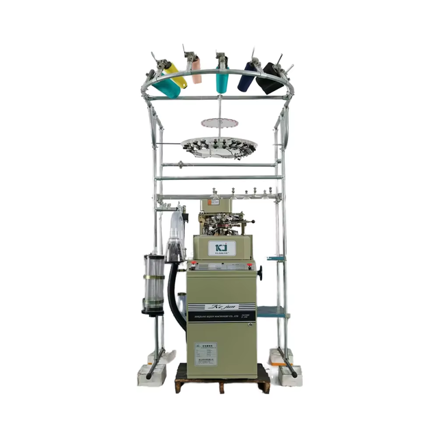 High Quality Automatic Plain Knitting Terry Production Socks Making Machine
