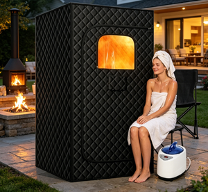 Tente de sauna portable Vanace en gros avec poêle à sauna et sauna extérieur pour le camping et l'utilisation à domicile - Product Image 1