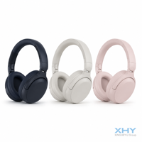 Headphone WH-1000XM6 ANC Baru, Earphone Nirkabel Over-Ear untuk Panggilan, Gaming, dan Olahraga