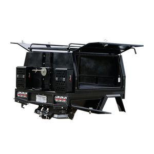 Plataforma <span class=keywords><strong>de</strong></span> Aluminio para Camioneta 4x4, Doble/Sencilla/Extra, con <span class=keywords><strong>Caja</strong></span> para Perros y <span class=keywords><strong>Caja</strong></span> <span class=keywords><strong>de</strong></span> <span class=keywords><strong>Herramientas</strong></span> - Product Image 5