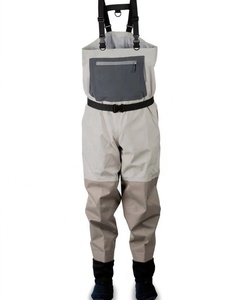 Pantalons de pêche en eau profonde respirants et 100 % imperméables pour la pêche à la mouche - Product Image 5