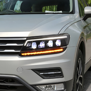Assemblage de projecteur de phare automatique LED de haute qualité pour VW pour <span class=keywords><strong>Tiguan</strong></span> L MK2 2017-2021 100W lampes avant quatre accessoires d'objectif nouveau - Product Image 5