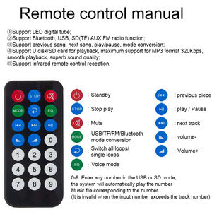 MP3 플레이어를 위한 WMA/WAV/FLAC/APE를 지원하는 5.0 스크린용 DC 12V USB FM 라디오 무손실 오디오 디코더 보드 모듈 - Product Image 6