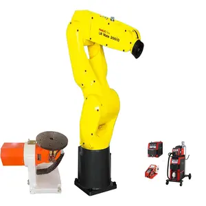 Robot Industrial FANUC de inteligencia de soldadura de esquina LR Mate 200ID con soldador MIG/TIG Para soldar tubos de acero inoxidable