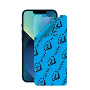 2021New Arrival Handy verwendet 9H Flexible Nano Glass Screen Guard Explosions geschützte Displays chutz folie für Iphone 13 13 Pro