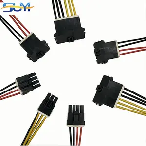 SUYI manufacturer Customized Wire Harness Molex JST Te Connector Variety of Types for Different Machines