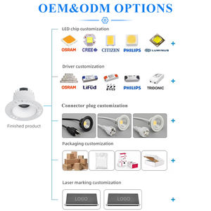 कस्टम रिसेस्ड ट्राइमेलेस ट्यूया स्मार्ट कोब डिमेबल ऑस्ट्रलिया छत ने इनडोर प्रकाश के लिए प्रकाश डाउनलाइट को नीचे ले लिया - Product Image 3