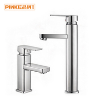 Robinet mélangeur moderne antique carré pour lavabo, en gros, pour salle de bain d'hôtel, en zinc, acier inoxydable, avec valve en céramique