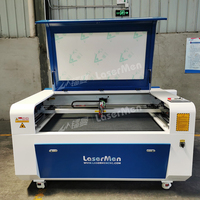 Machine de découpe et de gravure au laser CO2 multifonctionnelle grand format LM-1390-2, signalétique publicitaire en acrylique, production stable à haute vitesse