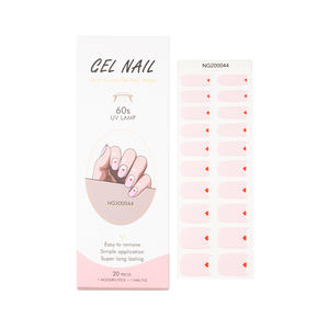 Capsules pour ongles en Gel, bandes de haute qualité, Stickers personnalisés pour Nail Art, avec lampe UV, nouvelle collection, vente en gros - Product Image 1