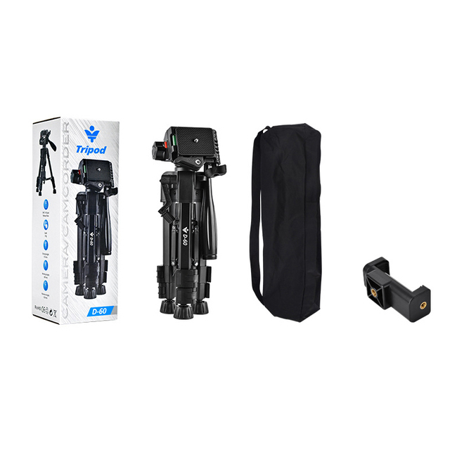 Professional Heavy Duty DV Carbon Fiber Camera Tripod Stand with Fluid Damping Head