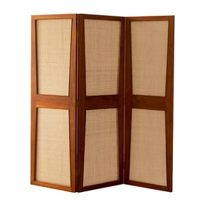 Separadores de Ratán de Fábrica para Oficina en Casa, Dormitorio, Biombos de 4 Paneles, Separador de Ambientes, Divisores de <span class=keywords><strong>Pared</strong></span> de <span class=keywords><strong>Madera</strong></span> - Product Image 4
