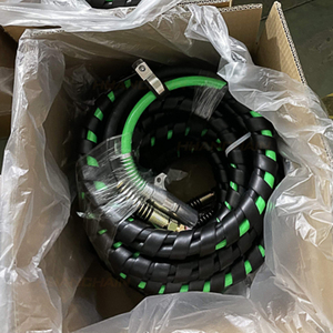 12ft <span class=keywords><strong>3</strong></span>-in-1 bán xe tải Air hose Kit ABS 7-cách cáp điện cao su Air Line bọc lắp ráp Trailer bộ phận phụ kiện - Product Image 5