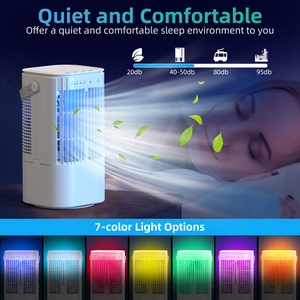 <span class=keywords><strong>Humidificador</strong></span> <span class=keywords><strong>de</strong></span> plástico portátil 3 en 1 con luces <span class=keywords><strong>de</strong></span> colores, mini ventilador <span class=keywords><strong>de</strong></span> refrigeración <span class=keywords><strong>Ar</strong></span> para coche al aire libre RV - Product Image 5