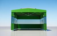 Garage métallique pliant de taille personnalisée abri voiture automatique push pull garage pliant électrique pour voiture