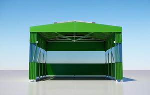 Op Maat Vouwbare Metalen Garage Push Pull Automatische Auto Shelter Opvouwbare Garage Elektrische Opvouwbare Garage Voor Auto