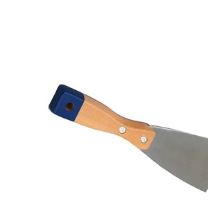 Couteau à mastic pour cloisons sèches de qualité industrielle avec manche en <span class=keywords><strong>bois</strong></span> <span class=keywords><strong>Grattoir</strong></span> à peinture en acier inoxydable pour enlever le papier peint - Product Image 3