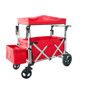<span class=keywords><strong>Carrito</strong></span> de jardín plegable con dosel, <span class=keywords><strong>carrito</strong></span> de deporte al aire libre para bebé, carro plegable para jardín - Product Image 1