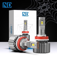 NAO 140 Watt 16800lm ND Luces Led Auto Spider Design H7 Led Haute luminosité Double dissipateur thermique en cuivre H11 Car Leds