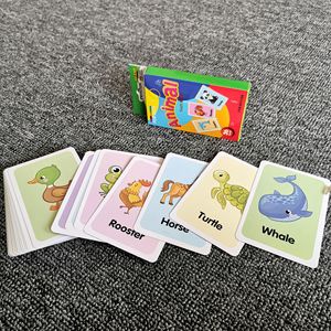 Tarjetas de Aprendizaje Temprano C3-color para Niños, Caja de Papel Colorida para Colgar en la Pared con Tarjetas en <span class=keywords><strong>Inglés</strong></span> F-054 China - Product Image 2