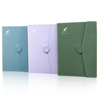 Carnets promotionnels personnalisés en gros A4 A5, esthétiques, en lin, avec couverture rigide en cuir PU pour étudiants