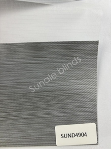 Telas Opacas de Poliéster Liso Integradas de Doble Capa Horizontales <span class=keywords><strong>para</strong></span> Persianas Enrollables Zebra de Día <span class=keywords><strong>y</strong></span> <span class=keywords><strong>Noche</strong></span> - Product Image 3