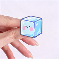 Broche en émail Kawaii pour l'été et la plage, motif mignon de noix de coco et de coquillage, pour la décoration de sac à dos