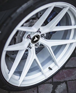 Rueda de Aleación de Bronce de 5 Radios 5x112, Rueda Forjada 5x112 para BMW 430i F82 M4 M2 G87 M5 Serie 3 4 5 7 425 G30 F10 para <span class=keywords><strong>Audi</strong></span> A4l <span class=keywords><strong>A7l</strong></span> S4 - Product Image 5
