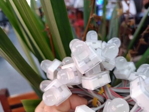 Đầy đủ màu sắc điều khiển DC12V IP65 LED điểm ánh sáng mô-đun LED 12 mét độ nét cao <span class=keywords><strong>pixel</strong></span> LED lồi vuông ngoài trời trang trí ánh sáng - Product Image 4