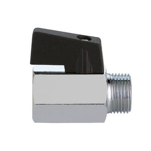 Válvula de Bola Macho-Hembra Cromada 3/8 Pulg. DN 8 PN 10 Válvulas de Descarga - Product Image 1