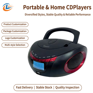 Radiocasetera Portátil Personalizada de Fábrica con Reproductor de CD, Radio AM/FM, USB, Tarjeta TF, Reproducción por Bluetooth, Pantalla LCD, Sonido Estéreo, para Fiestas en Casa y Actividades al Aire Libre - Product Image 4