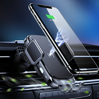 Vente en gros 15W tendance 2025 Tecnologia charge rapide chargeur sans fil ventouse tableau de bord évent Clip chargeur de voiture pour iphone